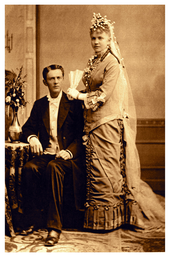 Marriage of Andrew Brixen and Julia Gutke.